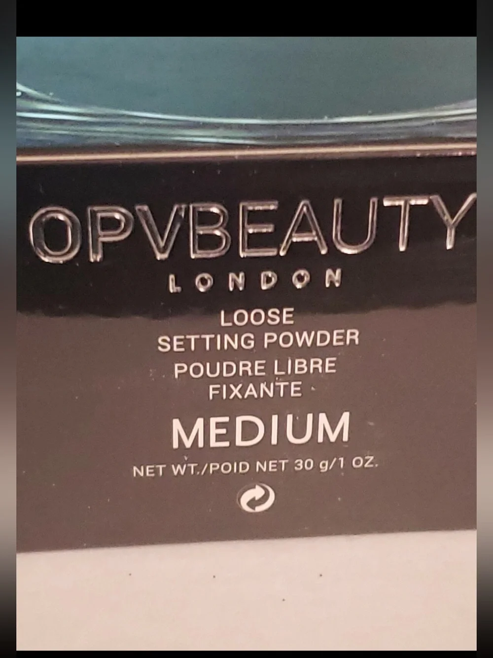 OPV Beauty Loose Setting Powder MEDIUM 1 oz / 30g SEALED